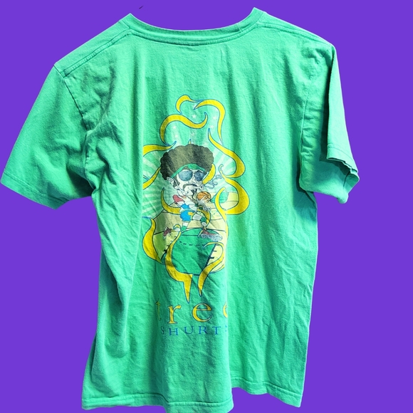 RARE "Tree Shurts" Limited Edition Cannabis Headband Strain Graphic T Unisex Med - Picture 4 of 7